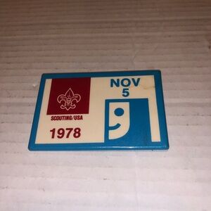 Vintage Goodwill Badge Boy Scouts 1978 BSA